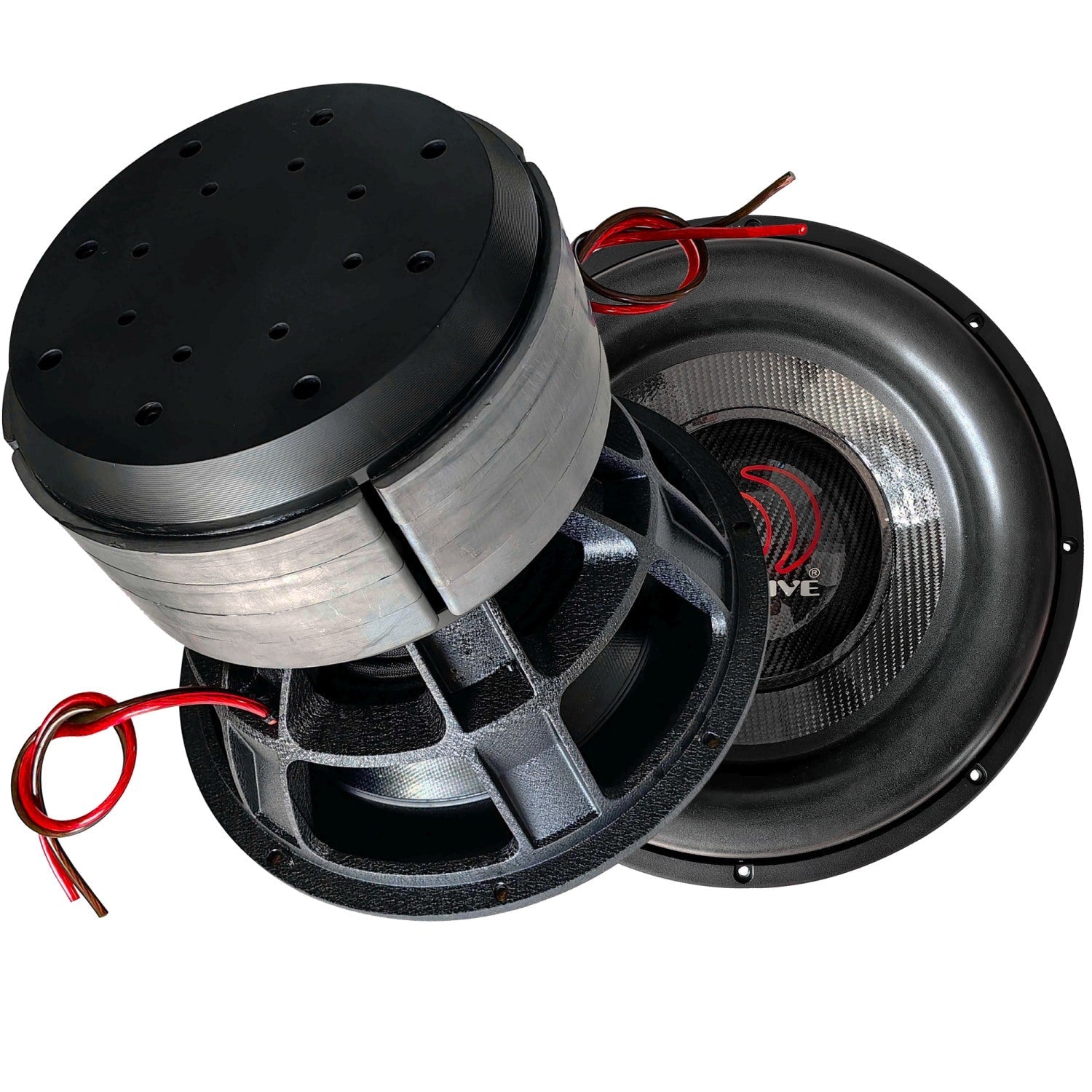 BOA152R - 15" 8,000 Watts RMS Dual 2 Ohm Mega Subwoofer - Caution* Product is 132 Lbs. and Requires Special Handling