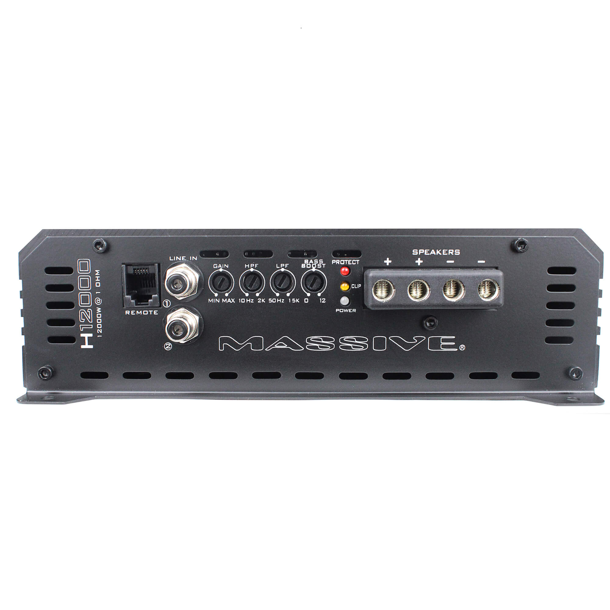 H12000 - 12000 Watt RMS @ 1 Ohm Mono Block Hippo Series Amplifier