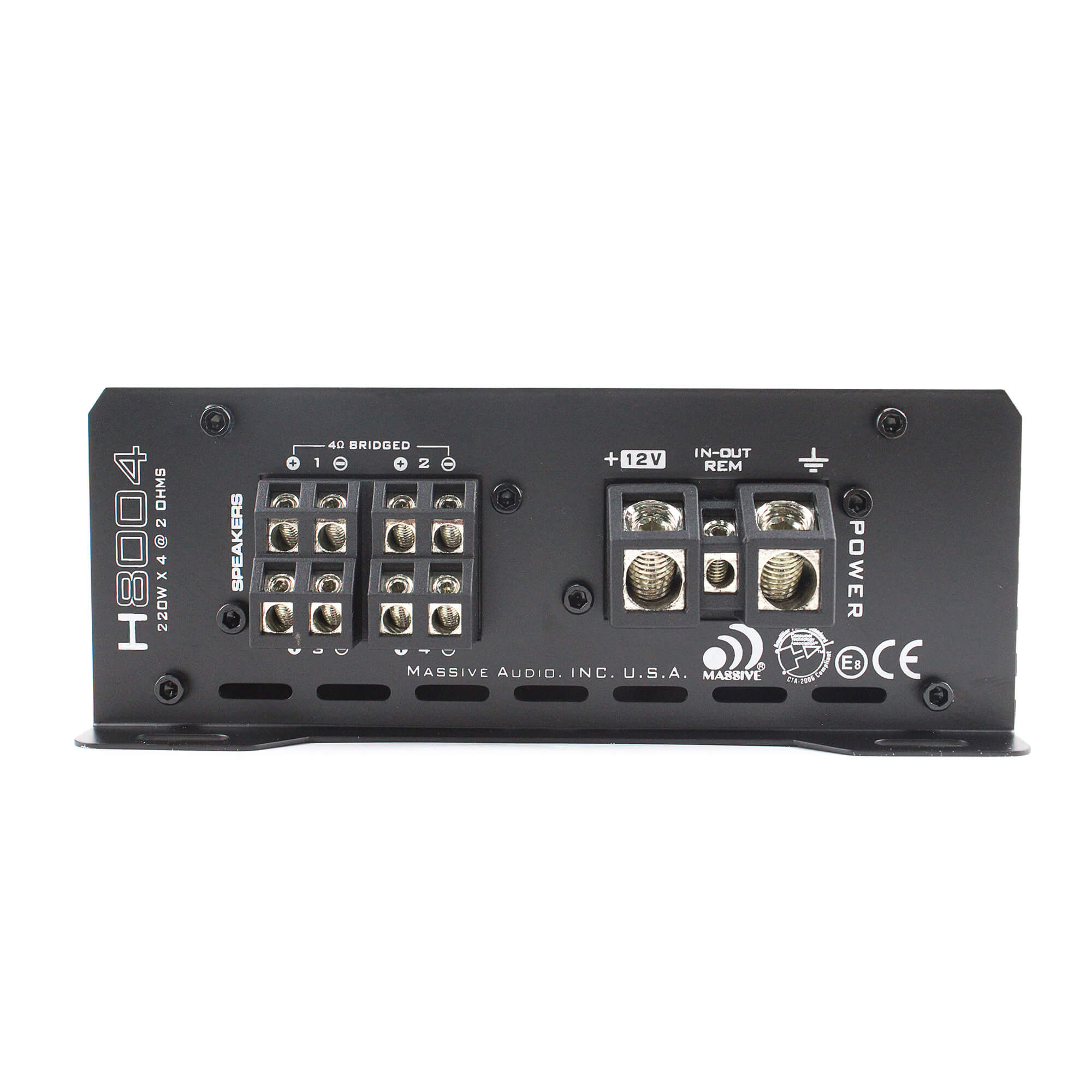 H8004 - 125 Watts RMS x 4 @ 4 Ohm 4 Channel Amplifier