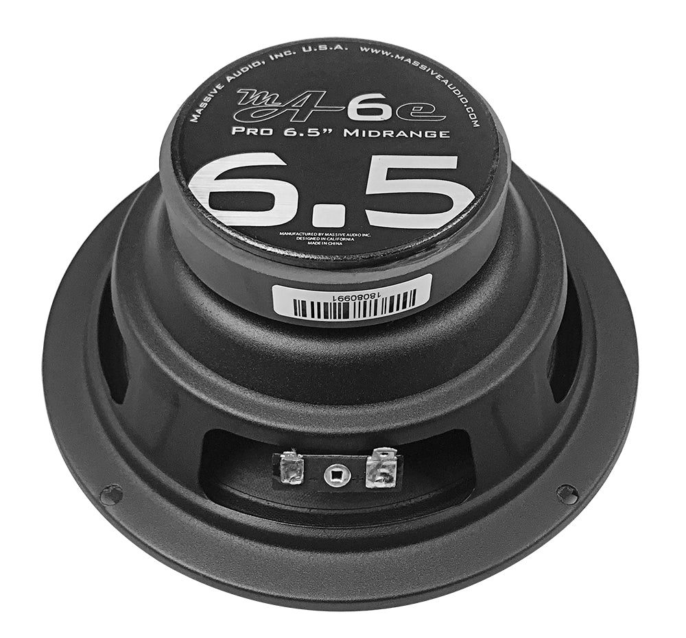 MA6E - 6.5" 50w RMS 8 Ohm Mid-Range Speaker