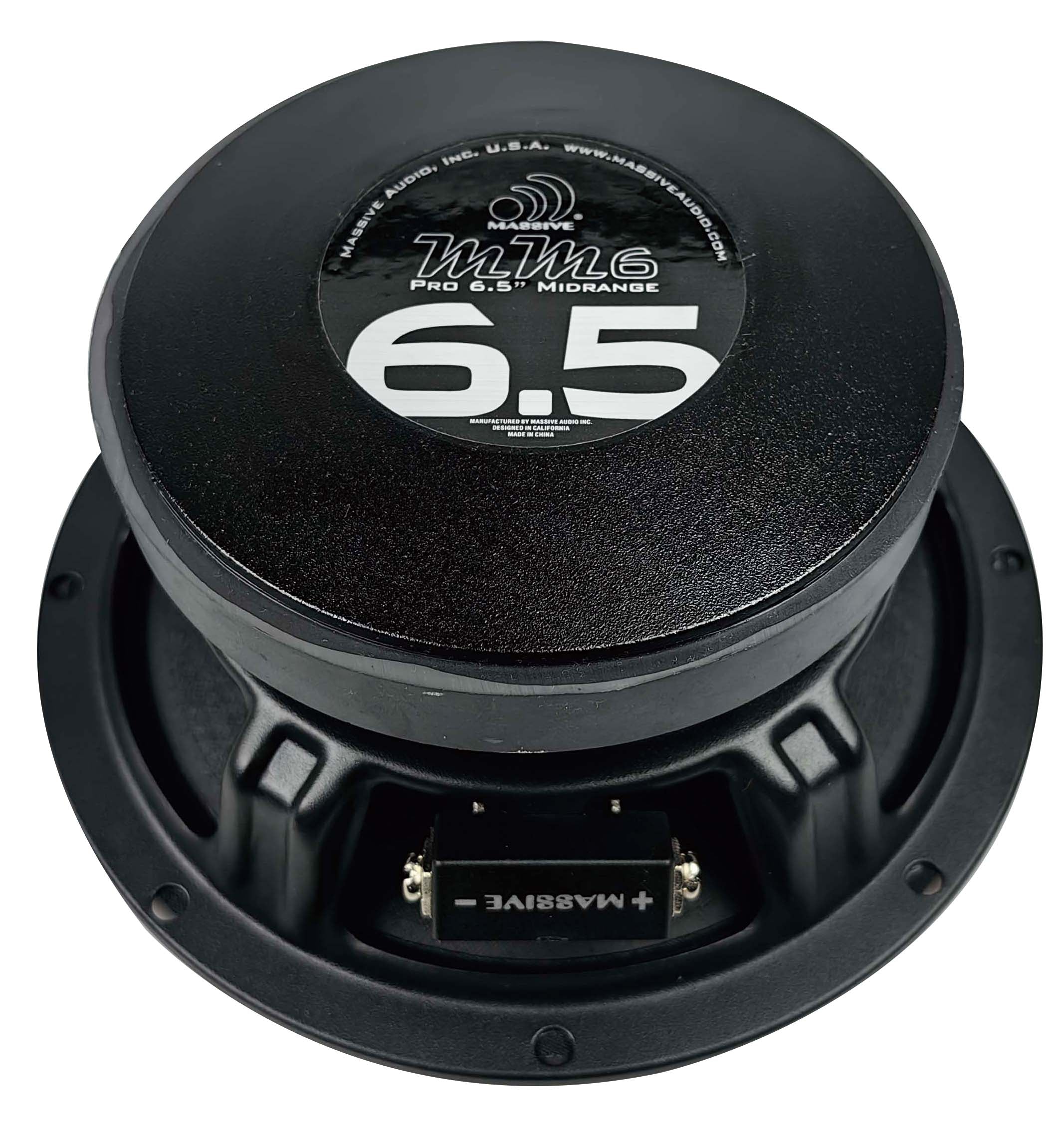 MM6 - 6.5" 120 Watt 4 Ohm Mid-Range / Mid-Bass Speaker