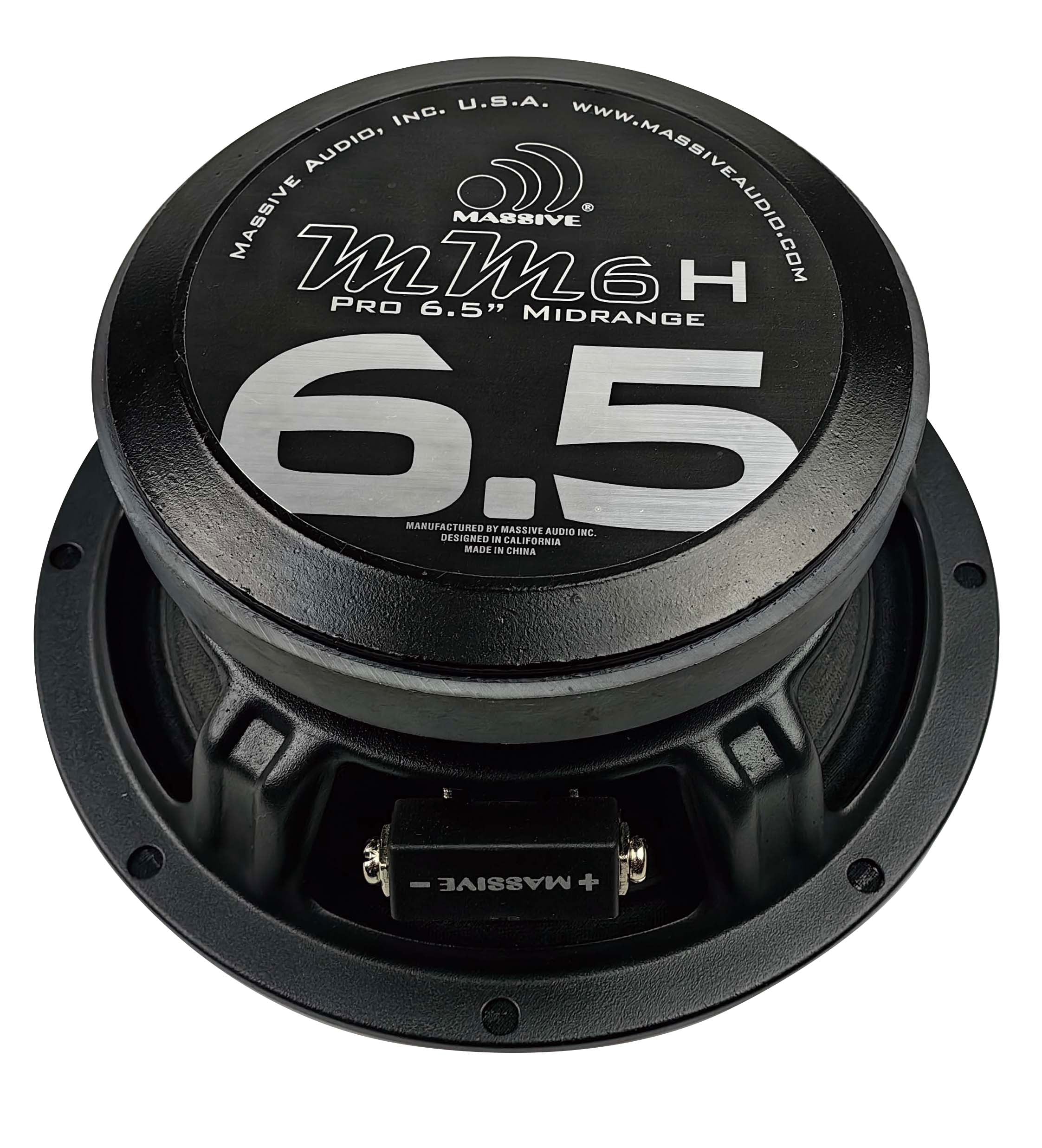 MM6H - 6.5" 140 Watt 4 Ohm Mid-Range / Mid-Bass Speaker