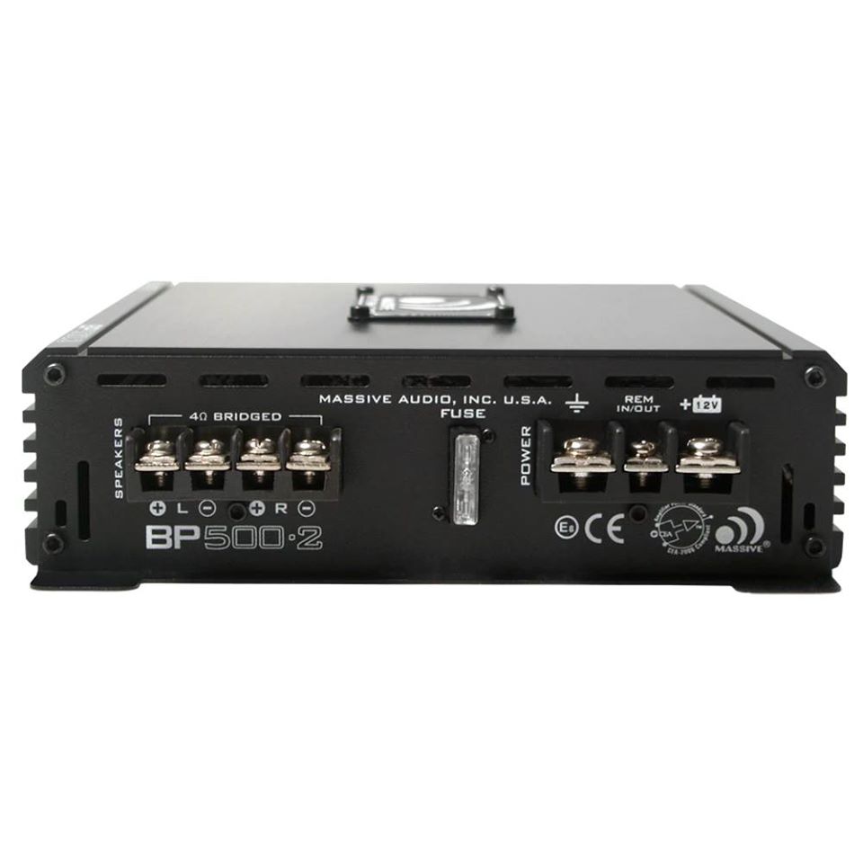 BP500.2 V2 - 80 Watts RMS x 2 @ 4 Ohm 2 Channel Amplifier