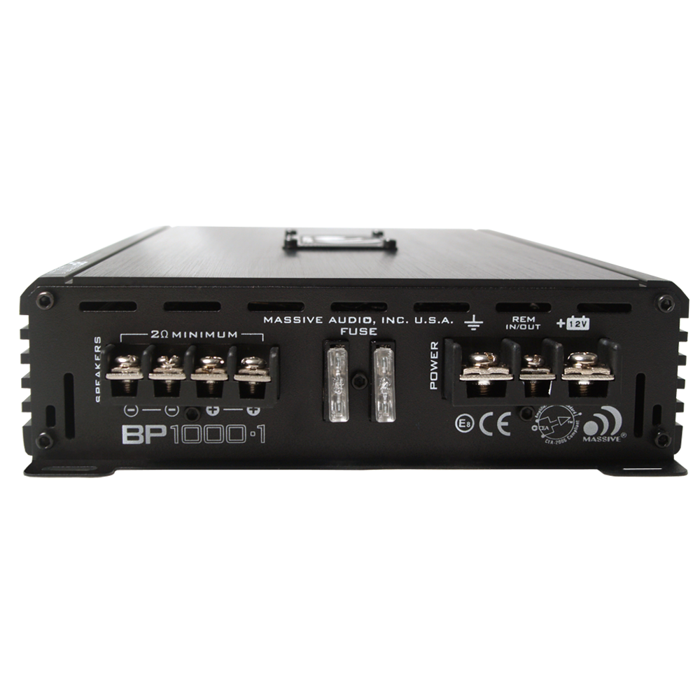 BP1000.1 V2 - 455 Watts RMS @ 2 Ohm Full Range Mono Amplifier