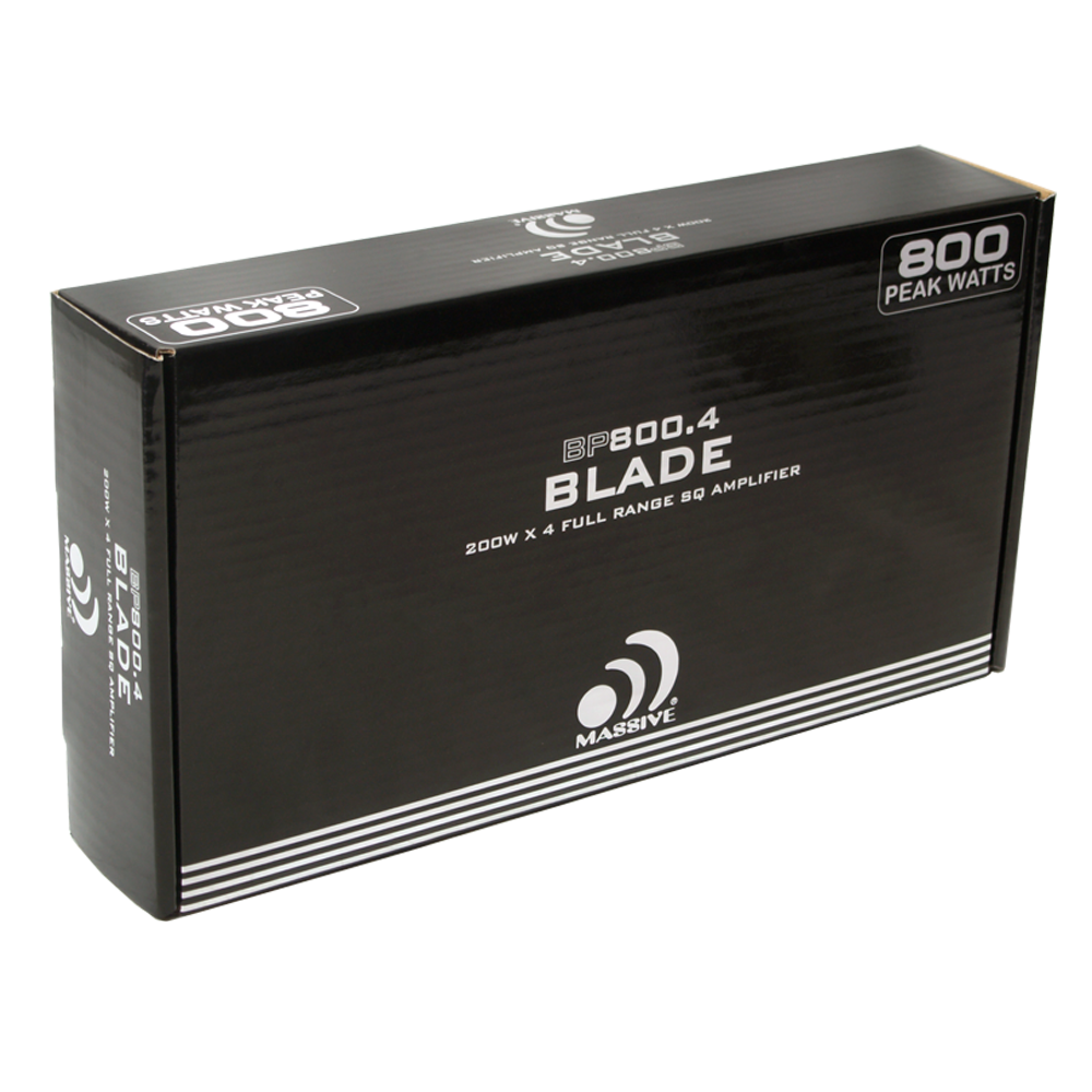 BP800.4 V2 - 60 Watts RMS x 4 @ 4 Ohm 4 Channel Amplifier