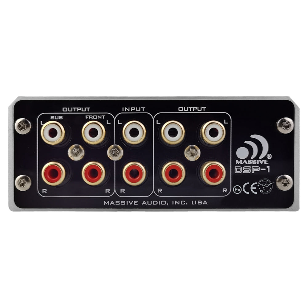 DSP-1  - Digital Signal Processor Built-In 4 Channel Amplifier