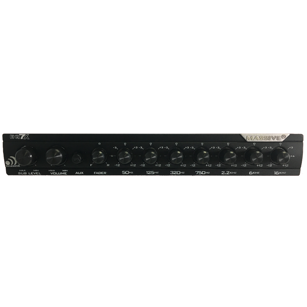 EQ7X - 7 Band Car Audio Graphic Equalizer