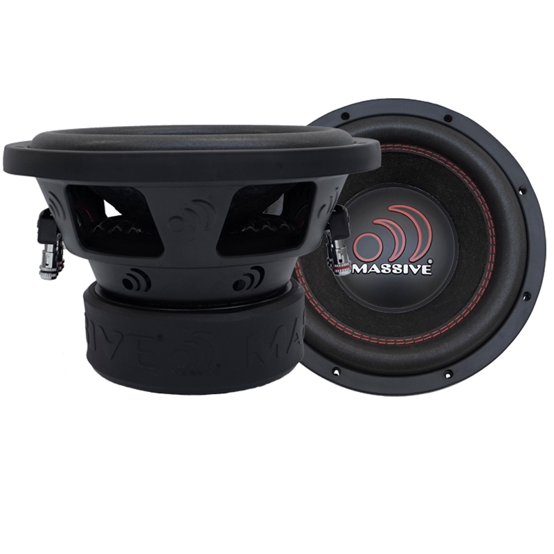 GTX102 - 10" 700 Watts RMS Dual 2 Ohm Subwoofer