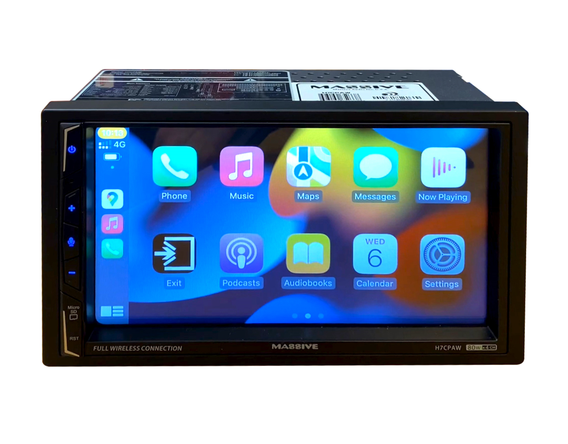 H7CPAW - 7" VIDEO HEAD UNIT | CarPlay, Android, MP3, Bluetooth, AM/FM Radio