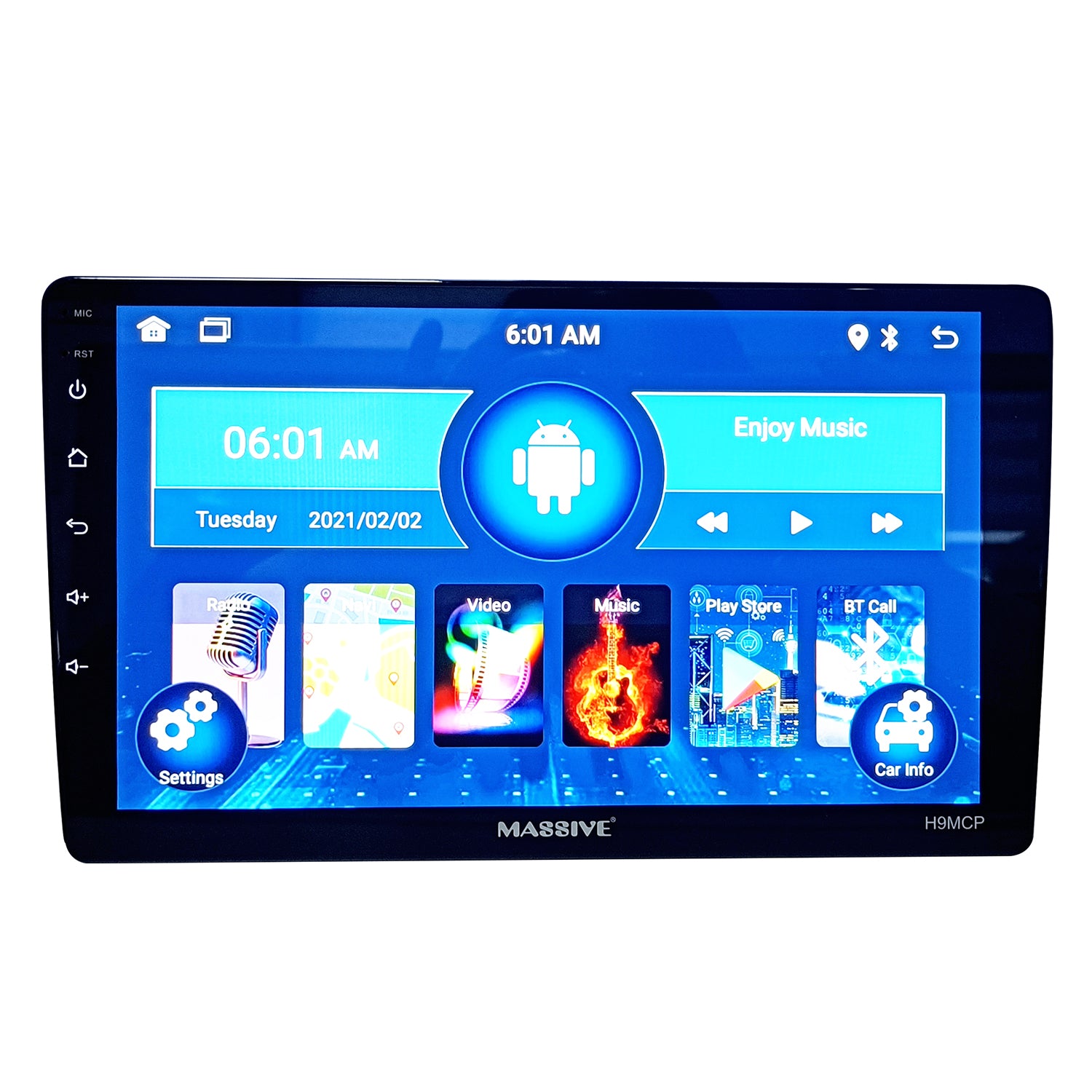 H9MCP - 9" VIDEO HEAD UNIT | CarPlay, Android, Apple Mobile, Bluetooth, Radio, Camera