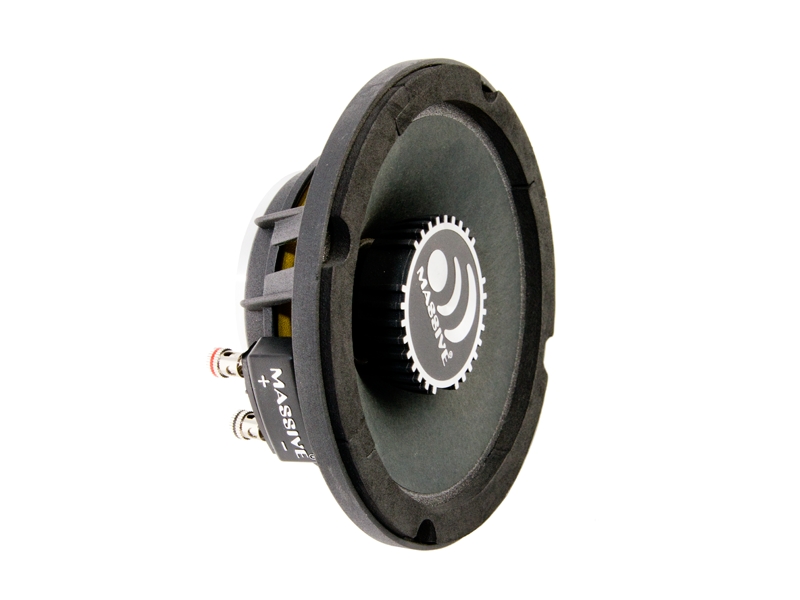 M6S - 6.5" 130 Watt 4 Ohm Mid-Range Shallow Mount Speaker