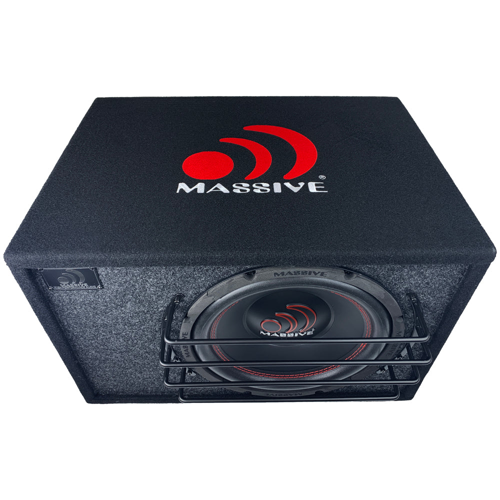 BT12 - 12" Pre-Loaded 300 Watt RMS 2-Ohm Subwoofer in Ported Enclosure