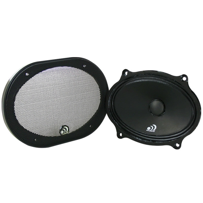 M57C - 5"x7" 70 Watt 8 Ohm Mid-Range Closed Back Speaker