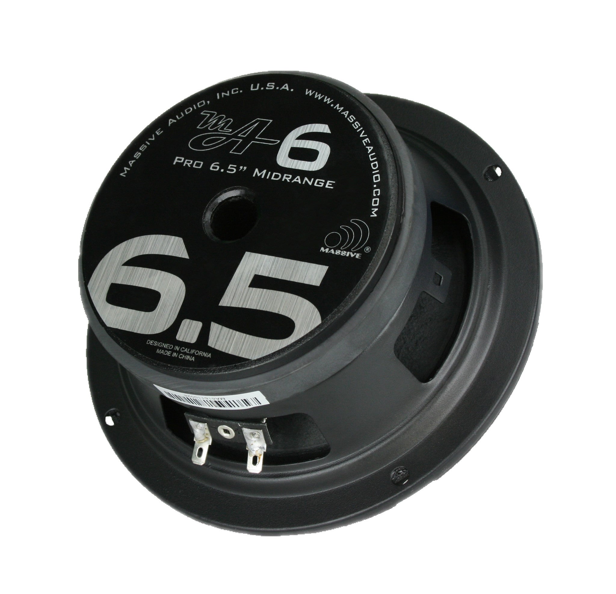 MA6 - 6.5" 140 Watt 8 Ohm Mid-Range Speaker (Lower SQ Frequencies)