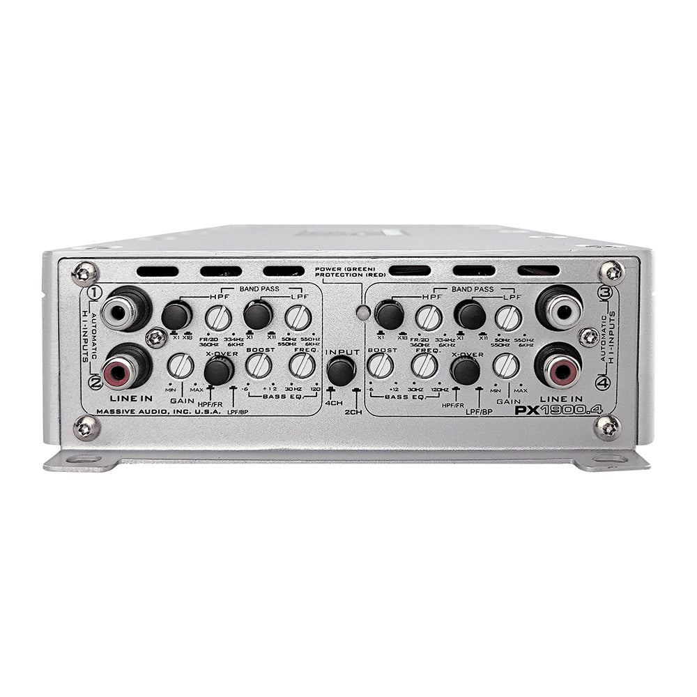 PX1900.4 - 150 Watts RMS x 4 @ 4 Ohm 4 Channel Amplifier