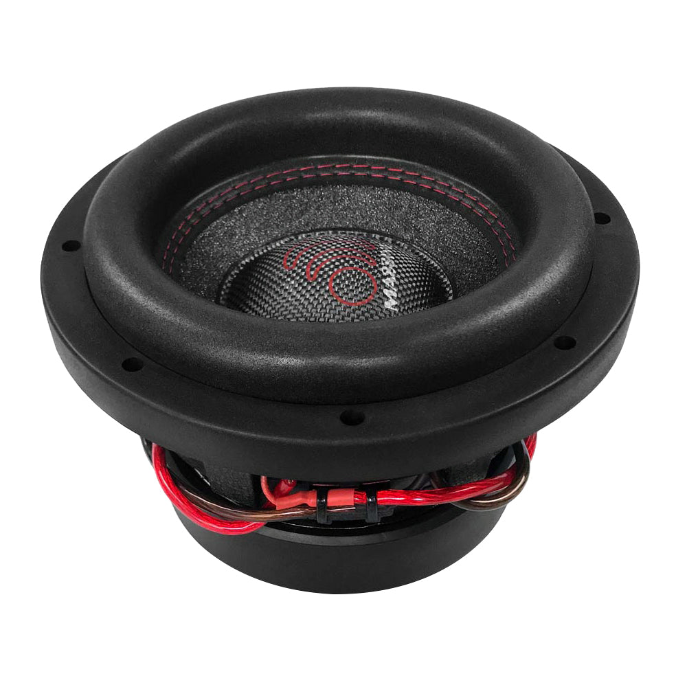 SUMMO84S - 8" 400 Watts RMS Dual 4 Ohm, 2" V.C. Shallow Mount Subwoofer