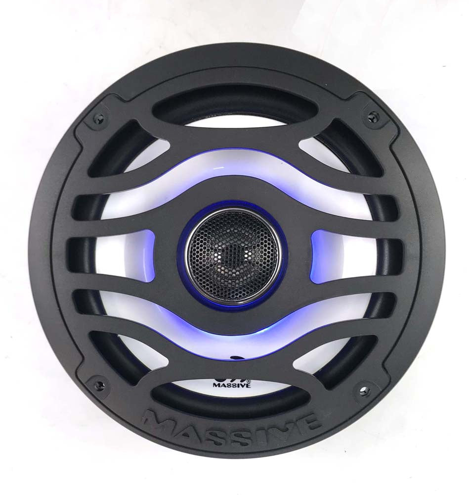 T65XE - 6.5" 80 Watts Marine Coaxial LED Speakers