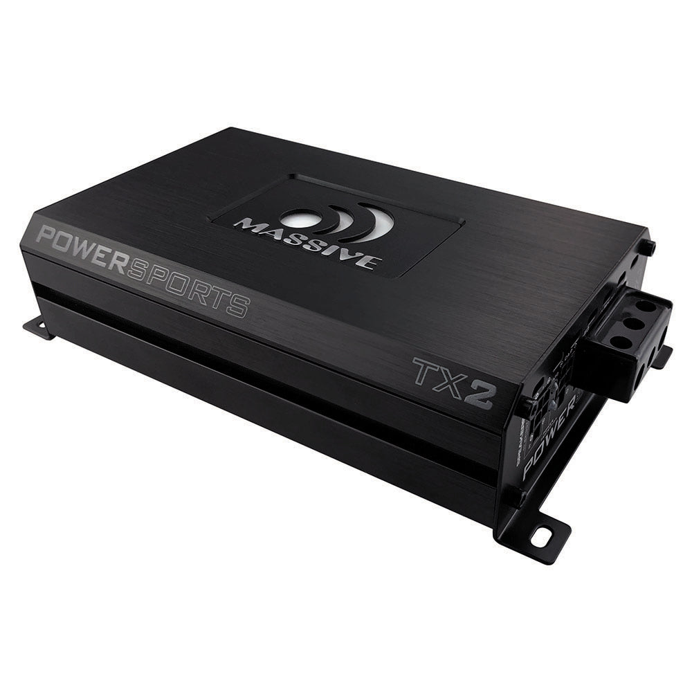 TX2 - 120 Watts X 2 RMS @ 4 Ohm Full Range Bluetooth Marine Amplifier