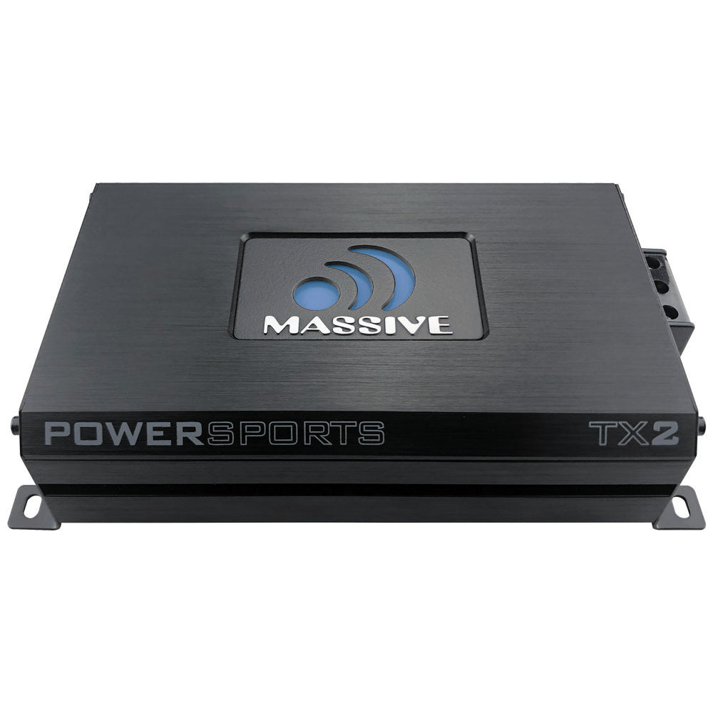 TX2 - 120 Watts X 2 RMS @ 4 Ohm Full Range Bluetooth Marine Amplifier