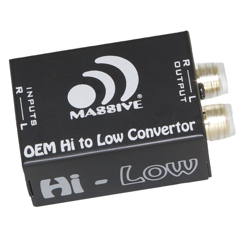 HI-LOW - 2 Channel Hi-Low to RCA Converter